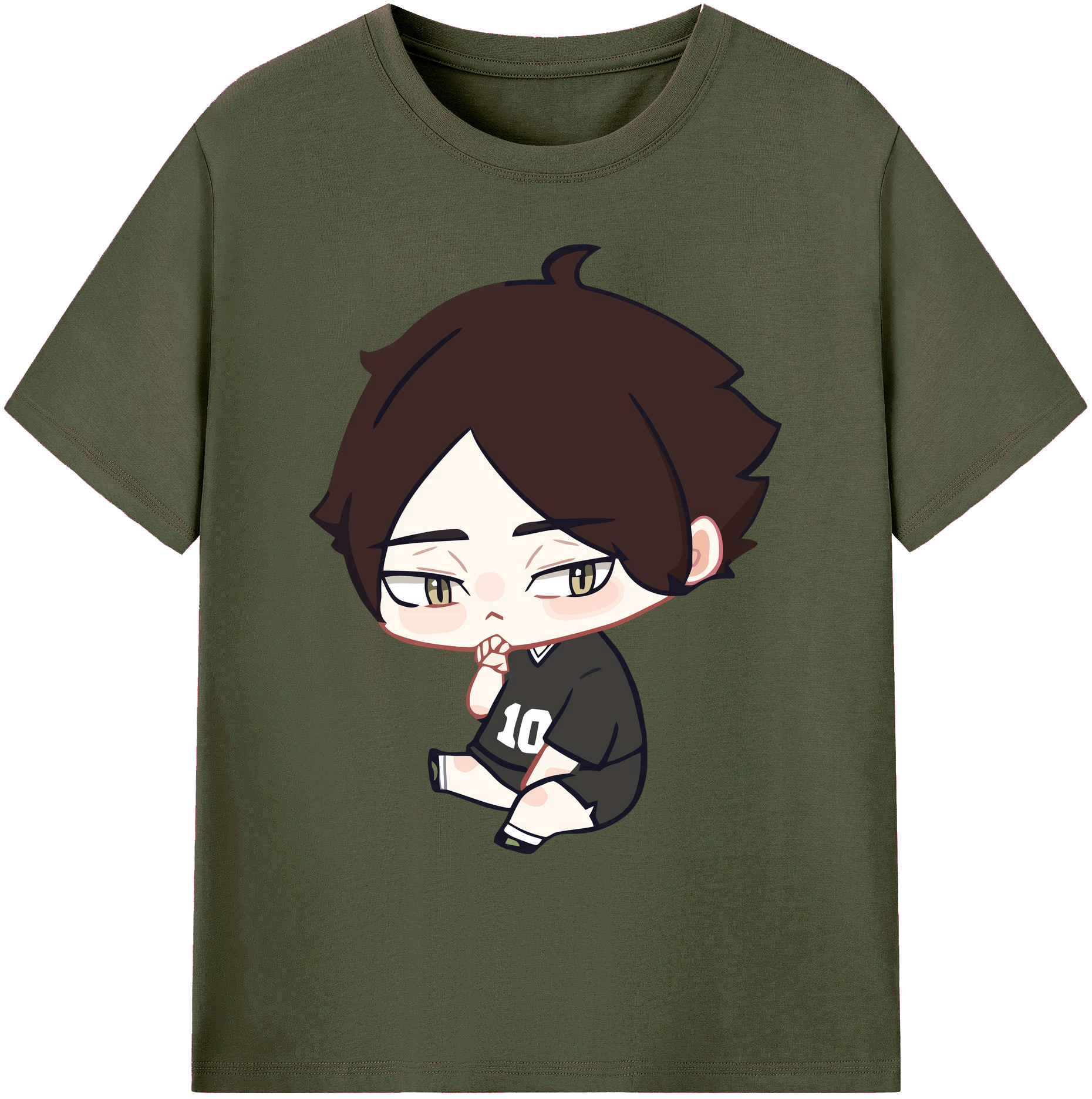 （画像用） ハイキュー!! Haikyu!! 綿100％ メンズ半袖Tシャツ｜肌触りやわらか＆通気性